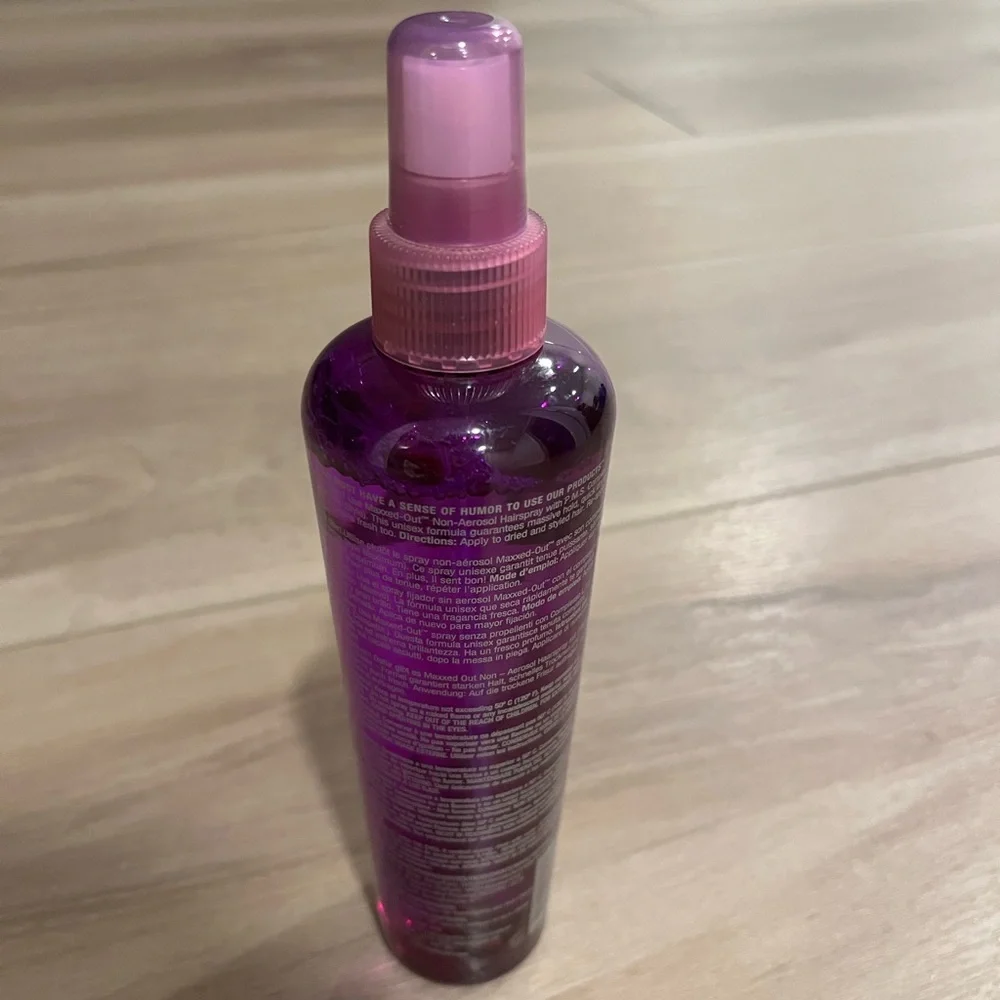TIGI Bed Head Maxxed-Out Massive Hold Hairspray 8oz Bottle - New One Bottle